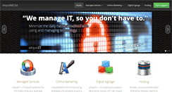 Desktop Screenshot of eliquidmedia.com